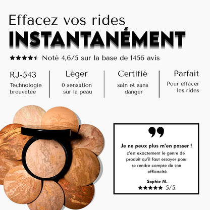 POUDRE ANTI-RIDES, Paraitre 10 ans plus jeune en 10 seconde.